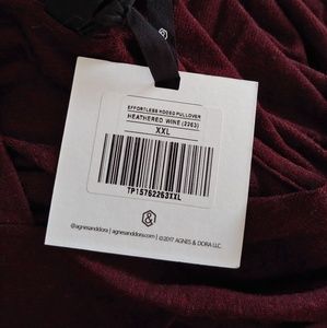 Agnes & Dora Effortless Hooded Pullover